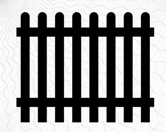 Garden Fence Clipart Svg Garden Fence Png Garden Fence Digital Clip Art Garden Fence Scrapbooking Clip Art Art Collectibles