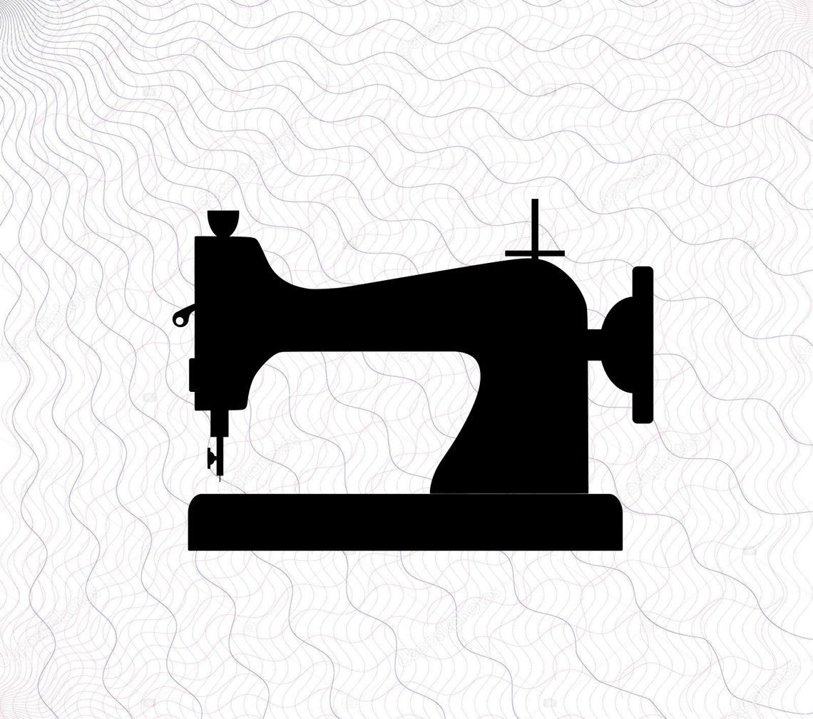 Sewing Machine SVG Sewing Clipart Sewing Machine Cut Files Etsy