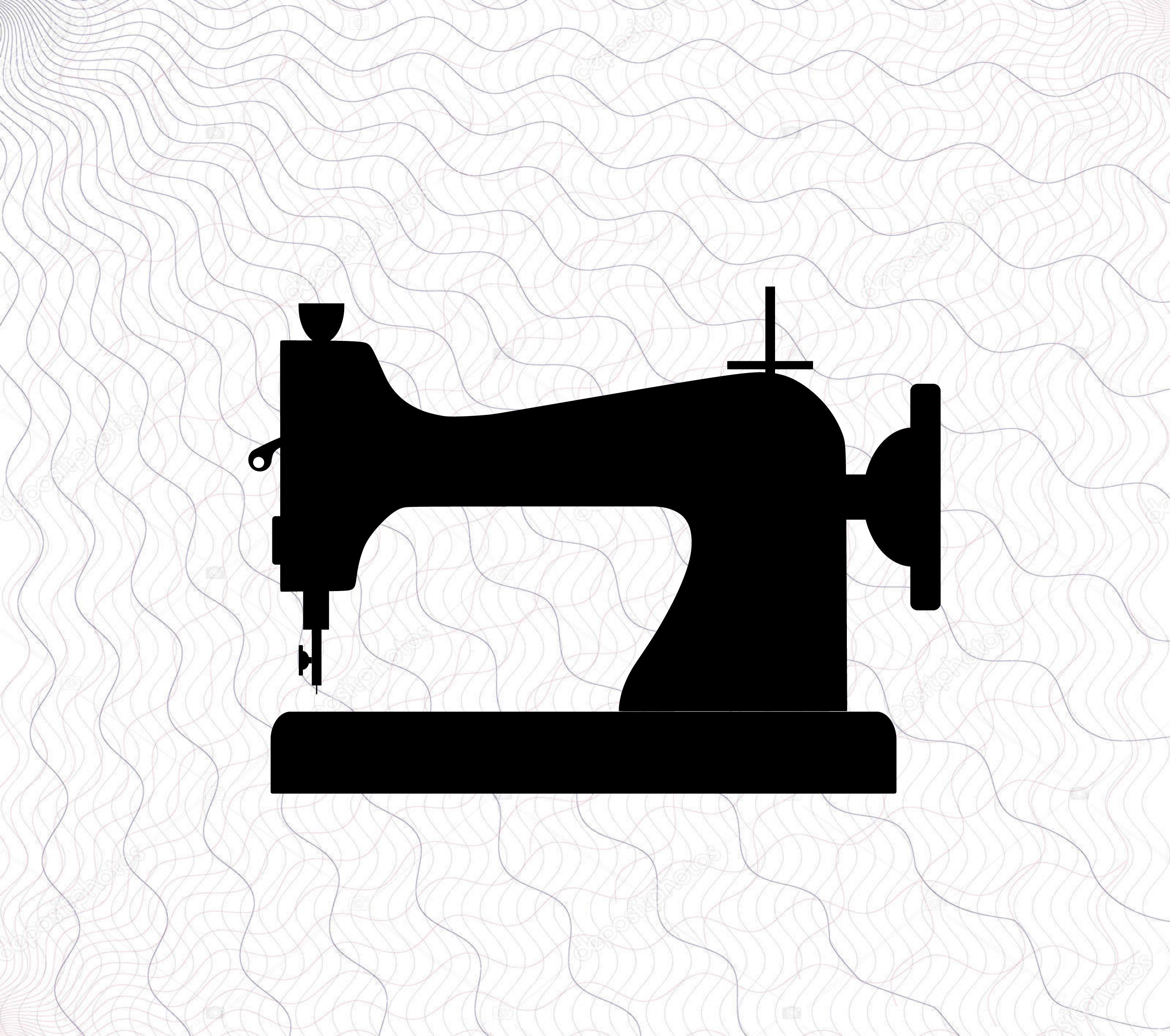 Sewing Machine SVG Sewing Clipart Sewing Machine Cut Files | Etsy