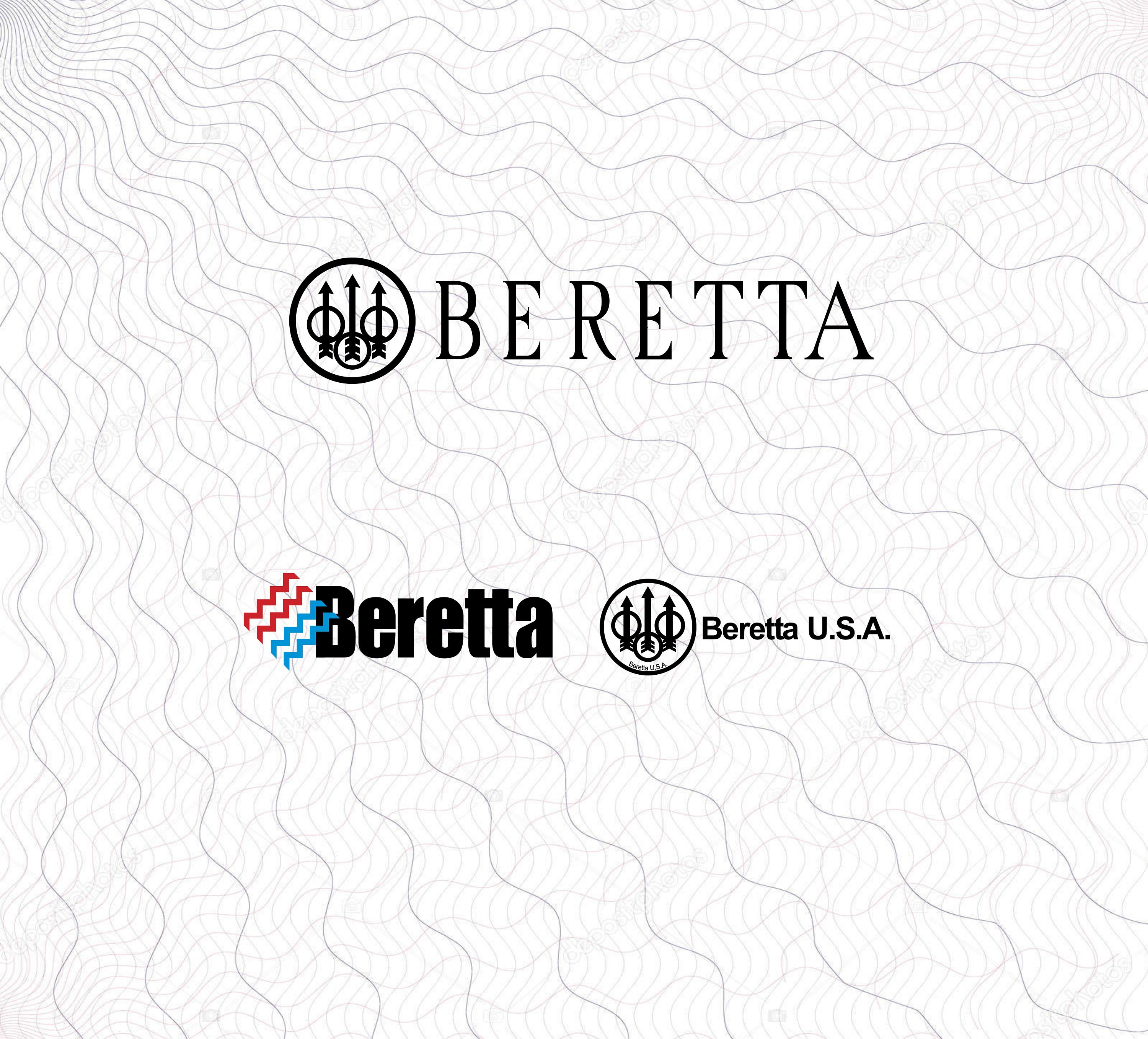 Beretta Logo SVG Beretta Logo Clipart Beretta Logo Cut Etsy