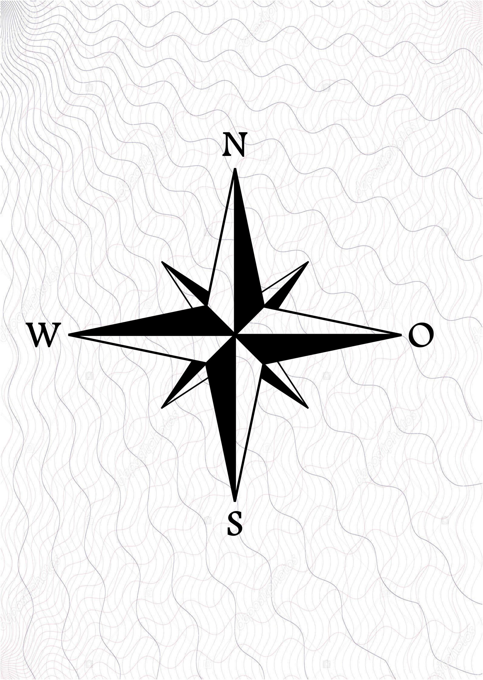 Wind Rose SVG Compass Clipart Wind Rose Cut Files For | Etsy
