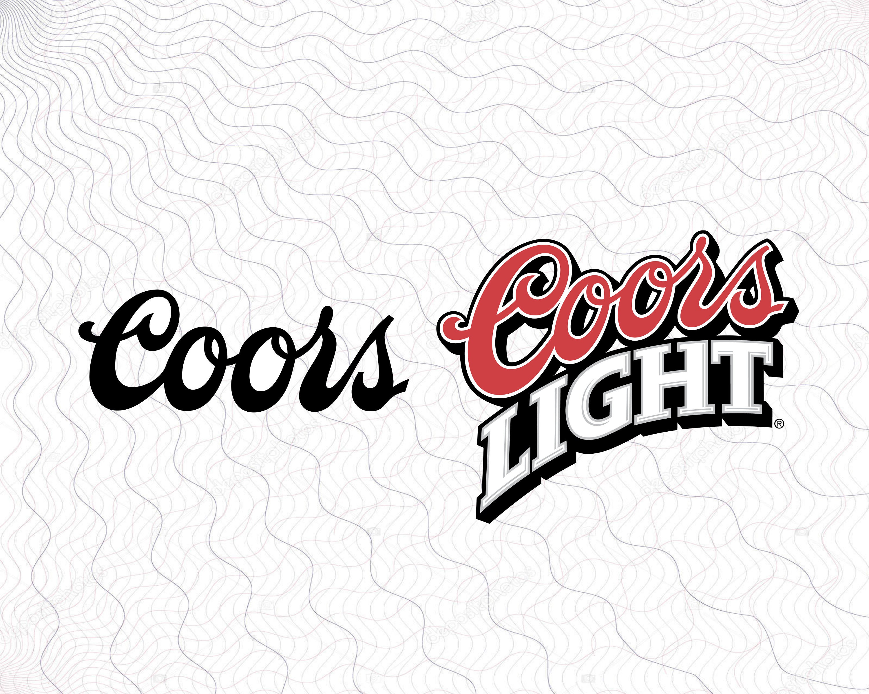 Coors Light Logo SVG Coors Logo Clipart Coors Logo Cut Files Etsy