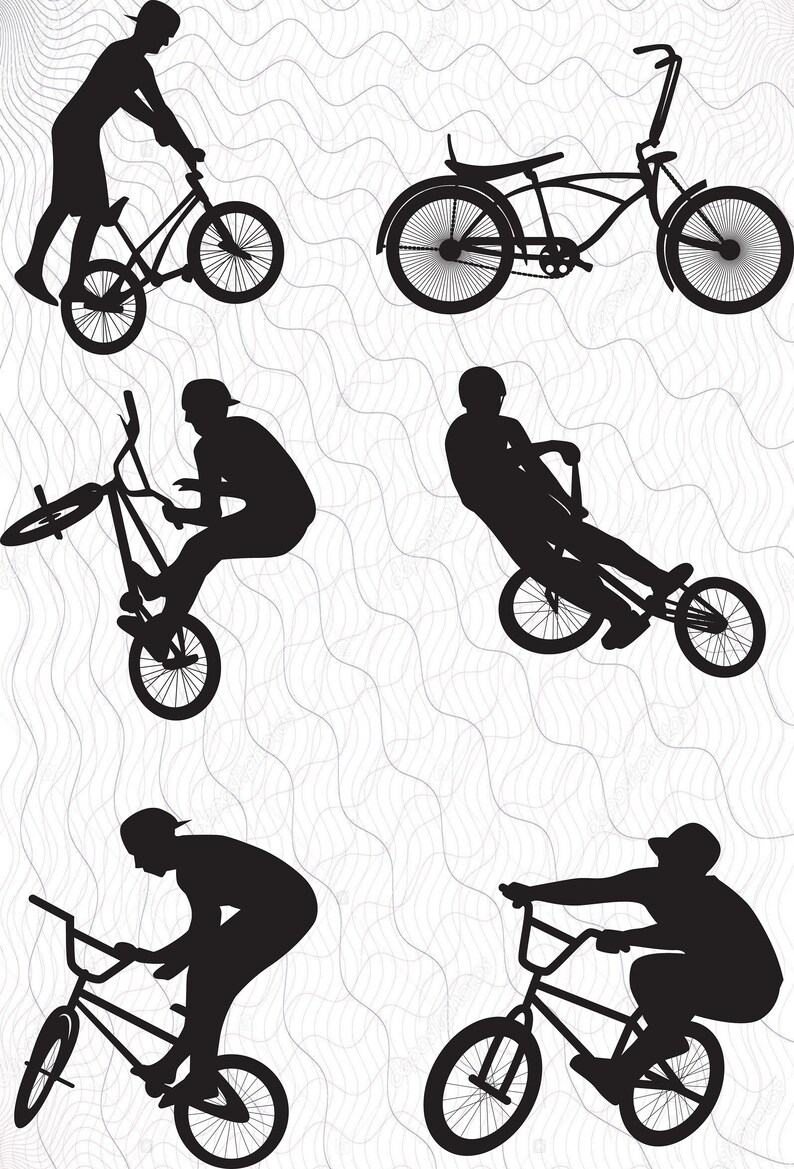Free Free 178 Silhouette Mountain Bike Svg SVG PNG EPS DXF File