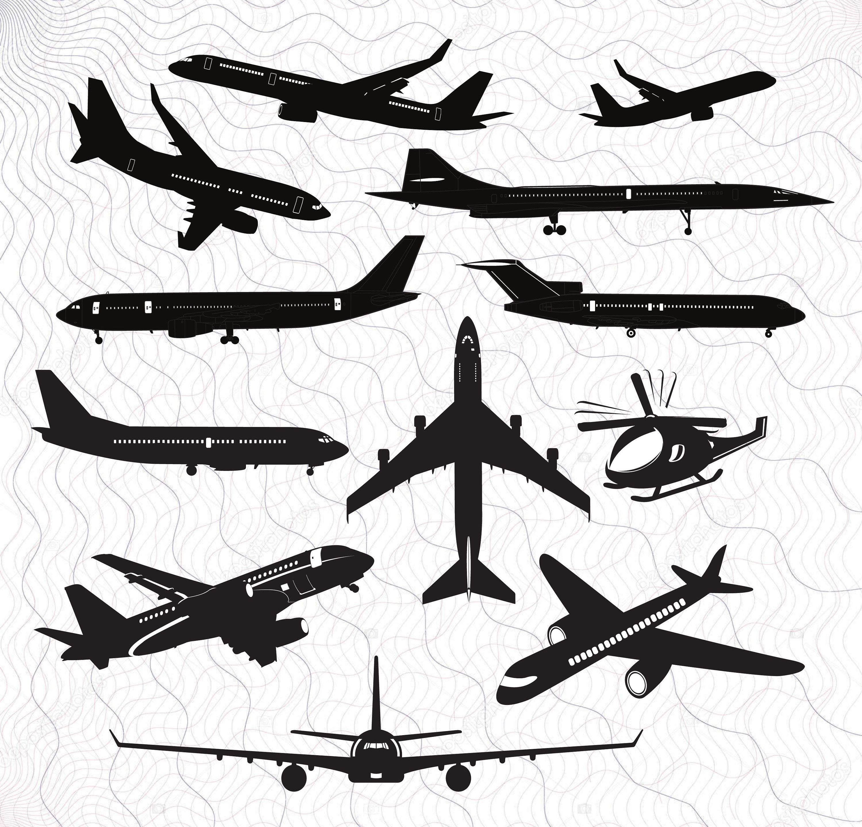 Plane Svg Aircraft Svg Airplane Svg Planes Svg Plane Clipart Plane