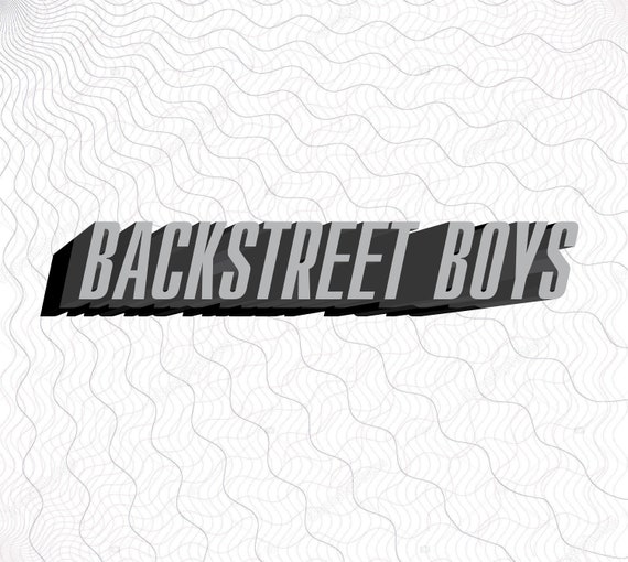 Backstreet Boys Logo SVG Backstreet Boys Clipart Cut Files | Etsy