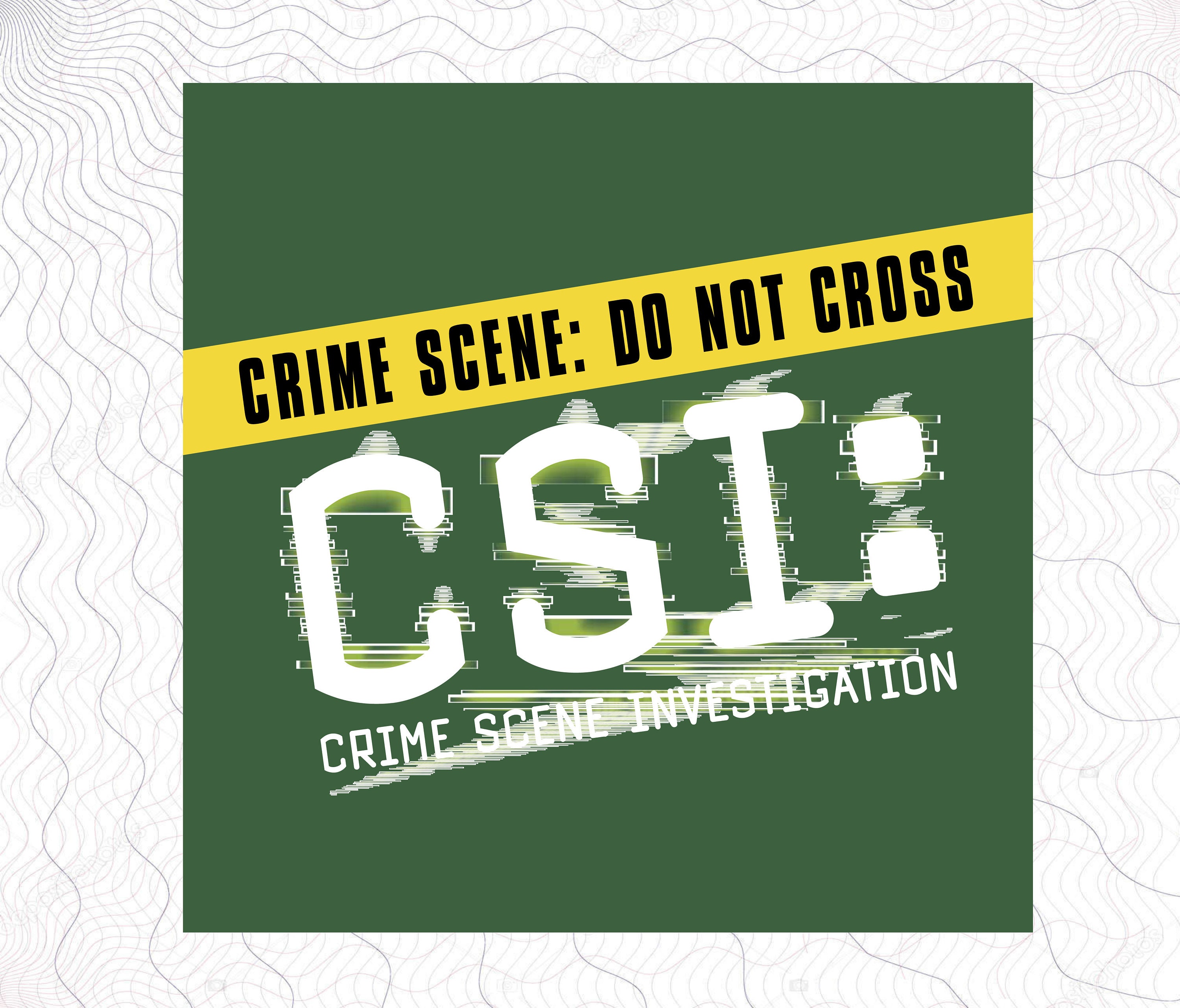 CSI SVG CSI Clipart Csi Cut Files For Silhouette Csi Files Etsy