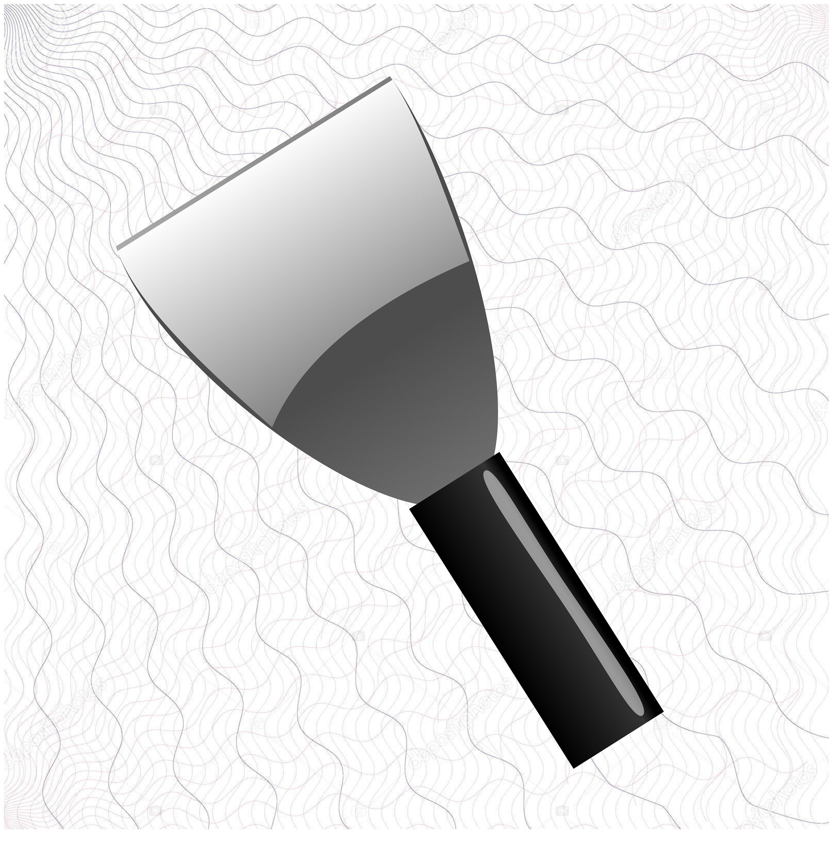 Putty Knife SVG Putty Knife Clipart Putty Knife Cut Files Etsy