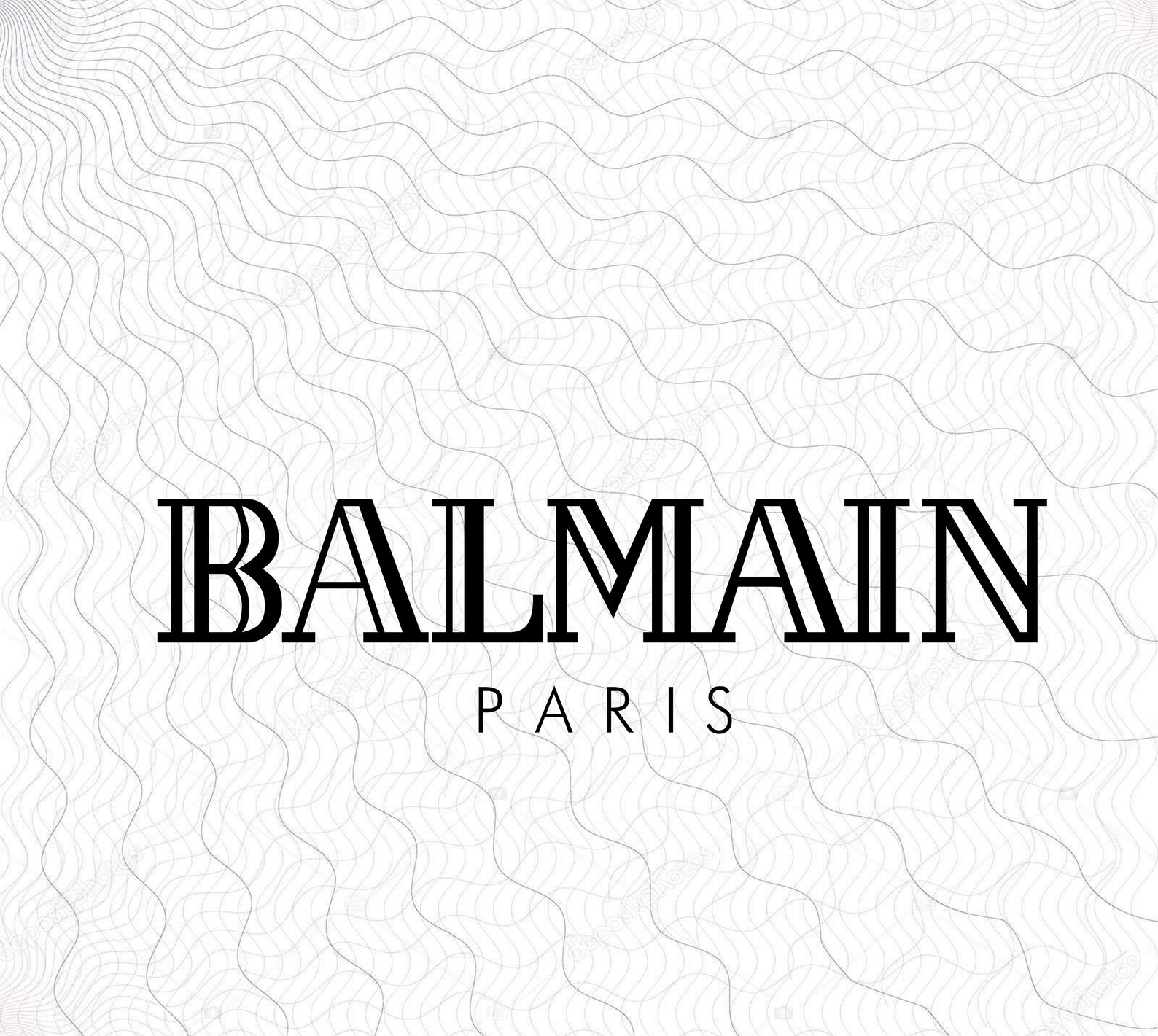 Balmain Logo SVG Balmain Logo Clipart Balmain Logo Cut Files | Etsy