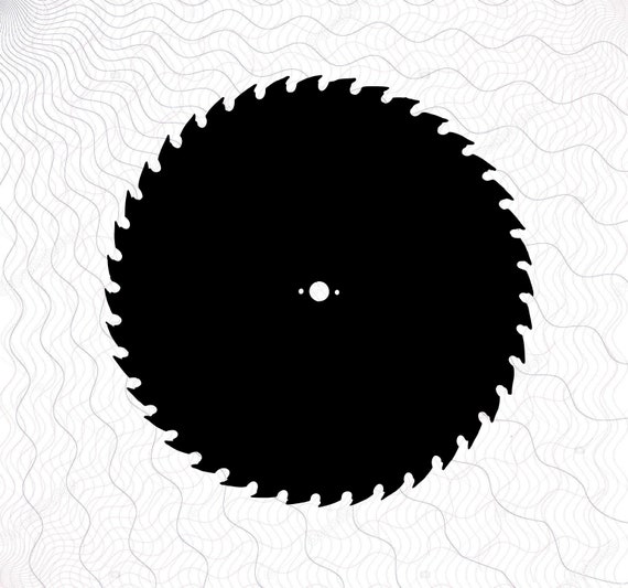 Circular Saw Blade SVG Saw Blade Clipart Saw Blade Cut Files | Etsy