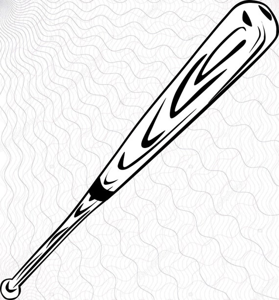 Download Baseball Bat Svg Baseball Bat Clipart Baseball Bat Cut Files Etsy