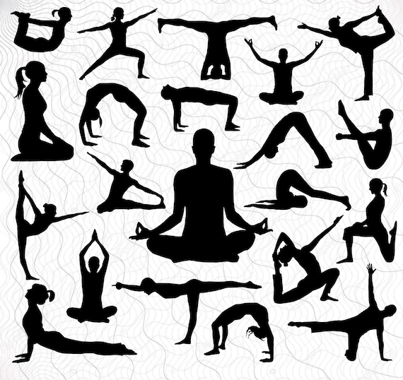 Download Yoga Pose Svg Bundle Yoga Svg Mediation Svg Fitness Svg Yoga Exercise Clipart Vector Png Dxf Eps Stencil Cut File Silhouette Cricut Vinyl Clip Art Art Collectibles Vadel Com