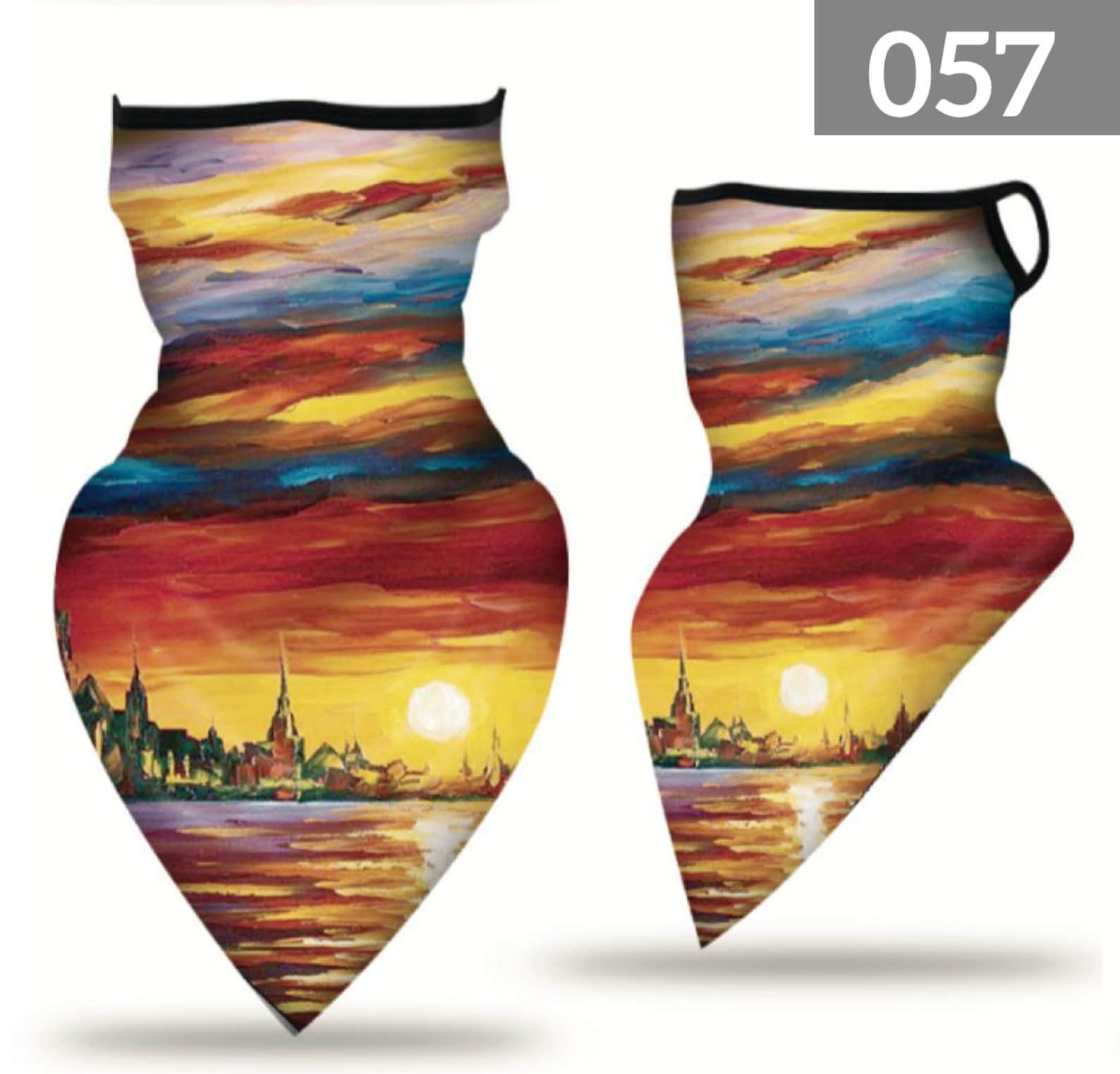 4 Pack Unsex Face Mask Bandana Coolng Breathable Scarf Neck - Etsy