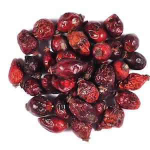 Organic Dried Rose Hips: Wild Rosehip Tea (250g)