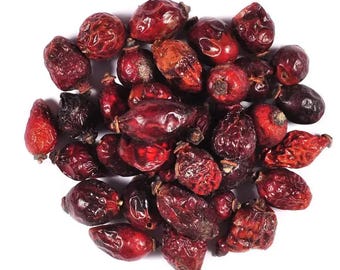 Organic Dried Rose Hips: Wild Rosehip Tea (250g)