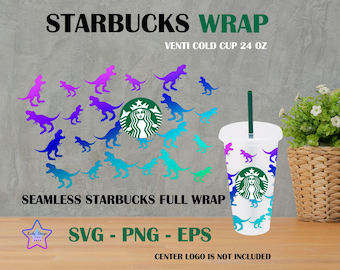 dinosaur svg starbucks wrap dinosaur svg Starbucks Wrap svg,Starbuck wrap cold cup,starbucks Jurassic park svg jurassic park svg