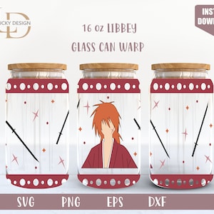 Cartoon character svg 16 Oz Glass Can Warp libbey | Anime Svg |Game SVG | Archon | Beer Glass  Wrap | Svg Dxf Digital Download