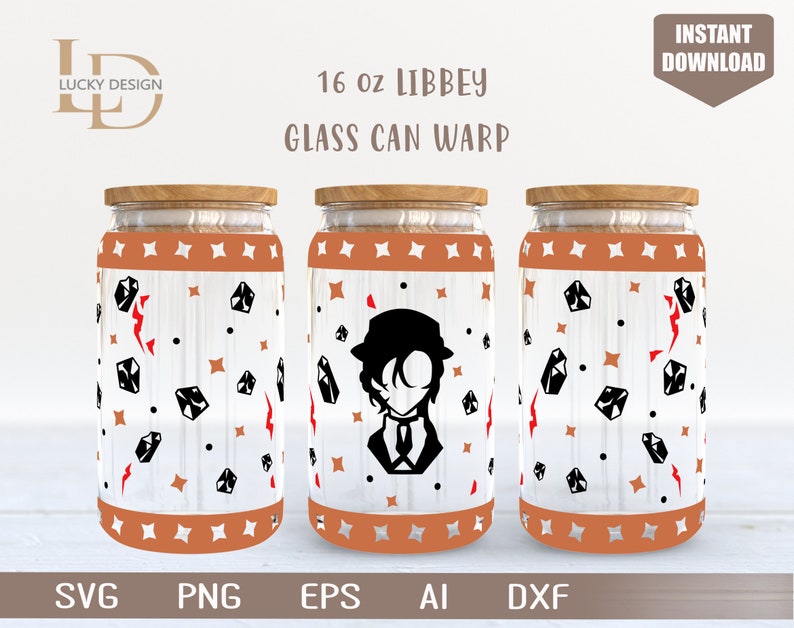 Anime BSD Svg | Manga Bundle 1 16 Oz Glass Can Warp Libbey | Japanese ...