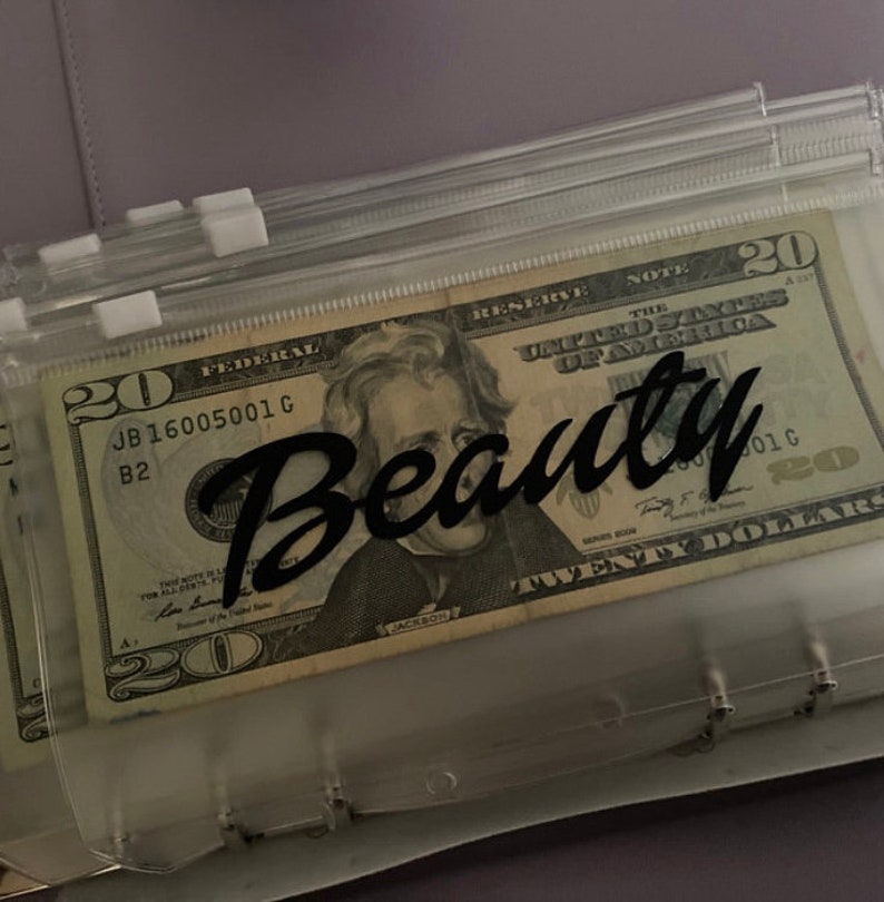 Saving Cash Envelopes / Bundle 5Pack / Cash Envelope System Etsy