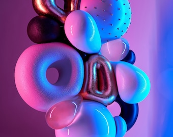 Contemporary Art Installation #367, Unique Sculpture, Outstanding Statue