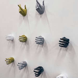 Set of 4 Hands Wall Decoration
