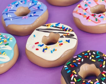 Set Of 3 Big Prop Donuts New Colors