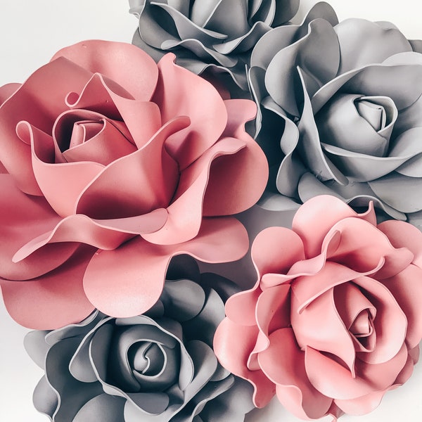 Giant Foam Flowers Etsy