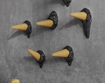 Set of 6 Melting Ice Creams Wall Decoration