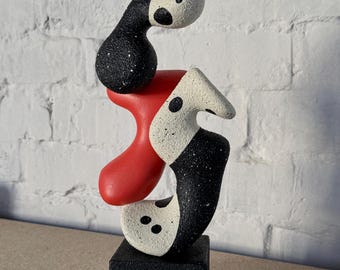 Abstract Polymer Sculpture, Biomorphic Design, Contemporary Art
