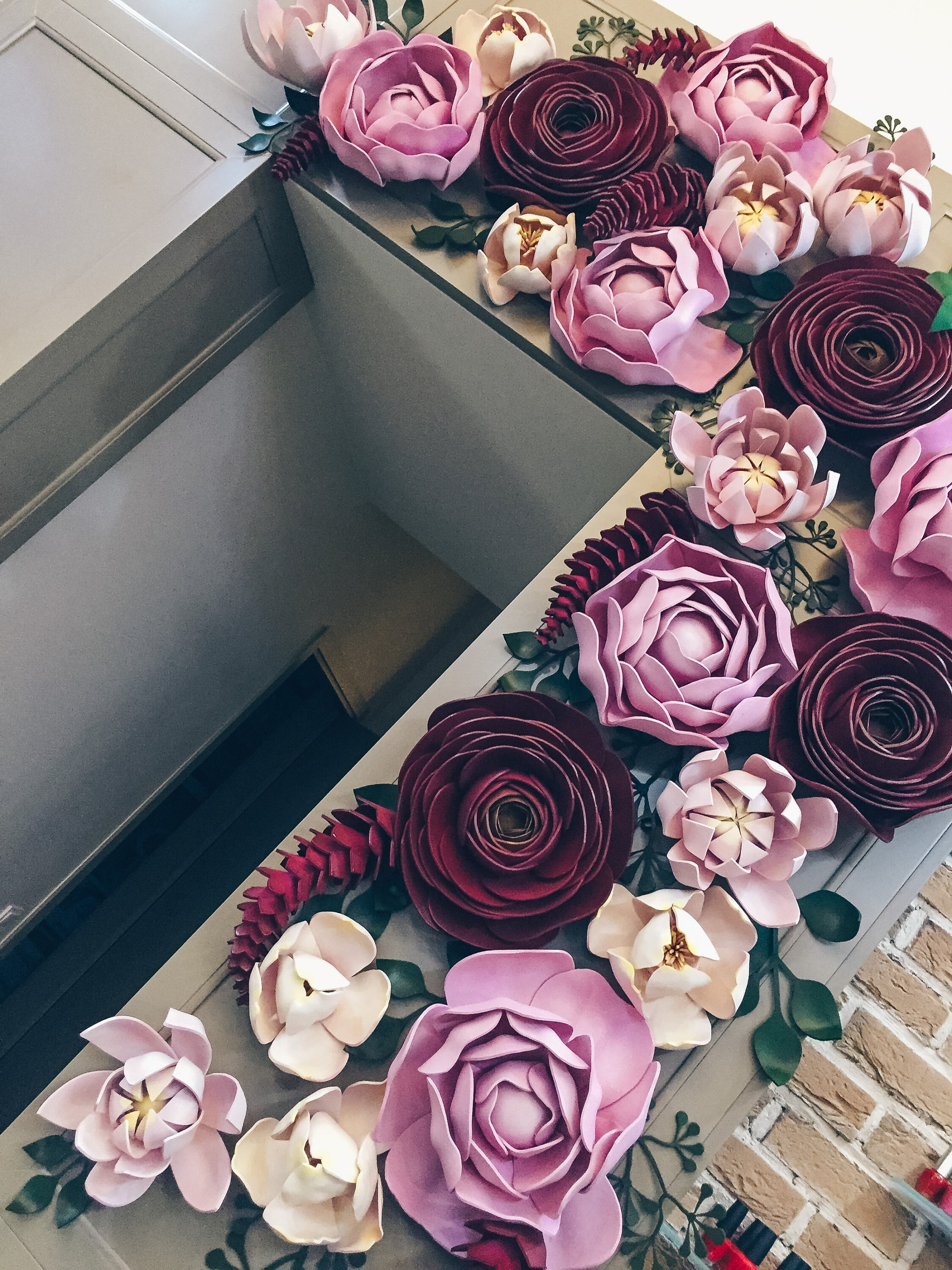 foamposites with flowers