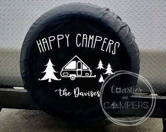 Camper Tire Cover Etsy