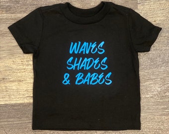 Waves, Shades & Babes T Shirt