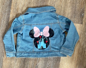 Veste en jean Minnie Mouse