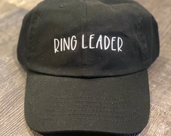 Ring Leader Black Baseball Hat