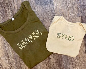 MAMA & STUD Matching Shirts