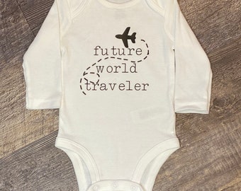 Future World Traveler Onesie