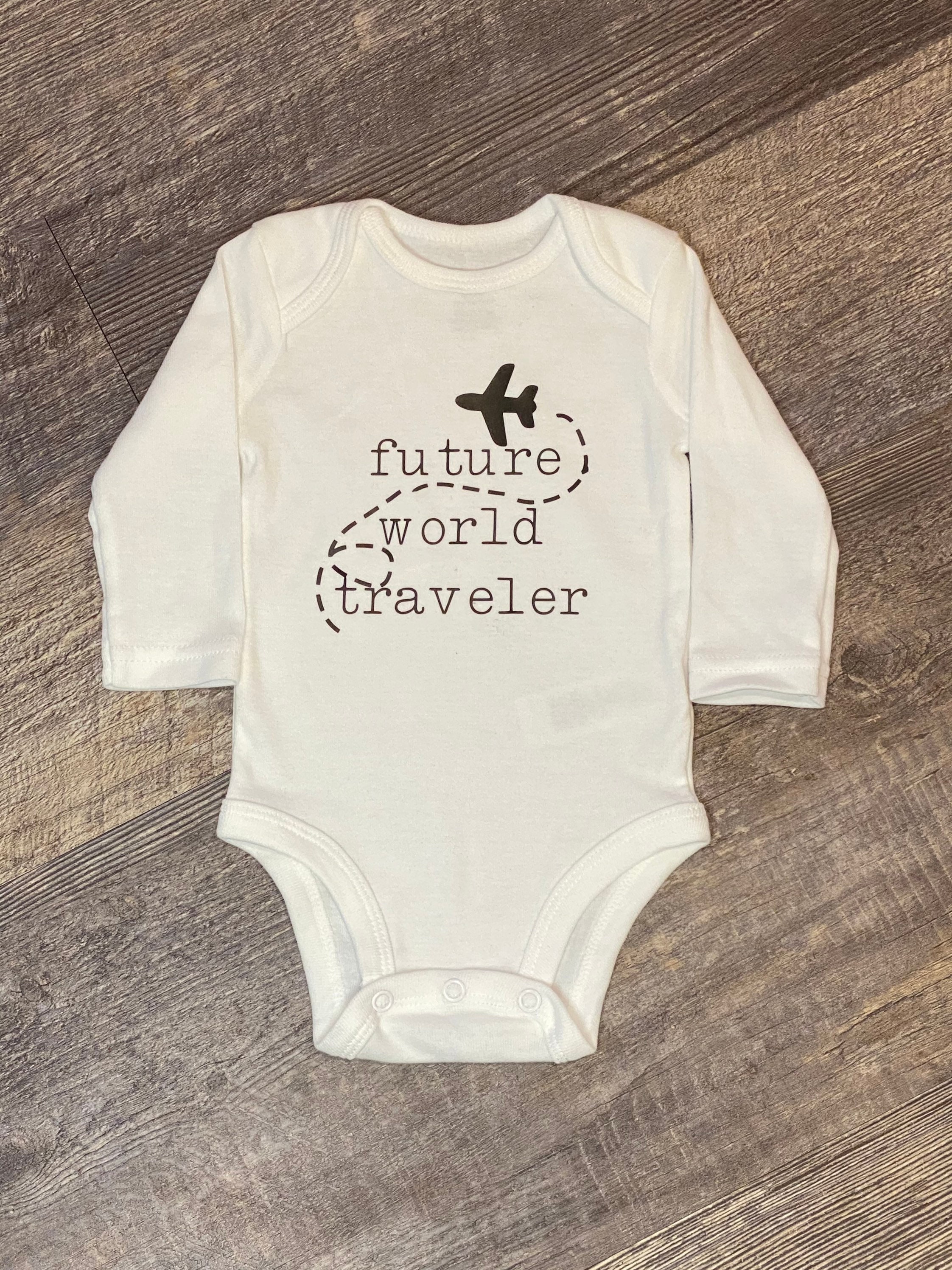 Future World Traveler Onesie