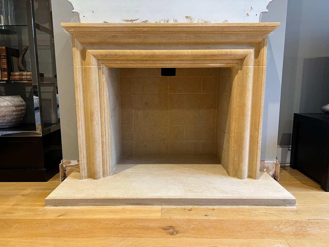 Cotswold Stone Fireplace Bolection Surround Only Etsy UK