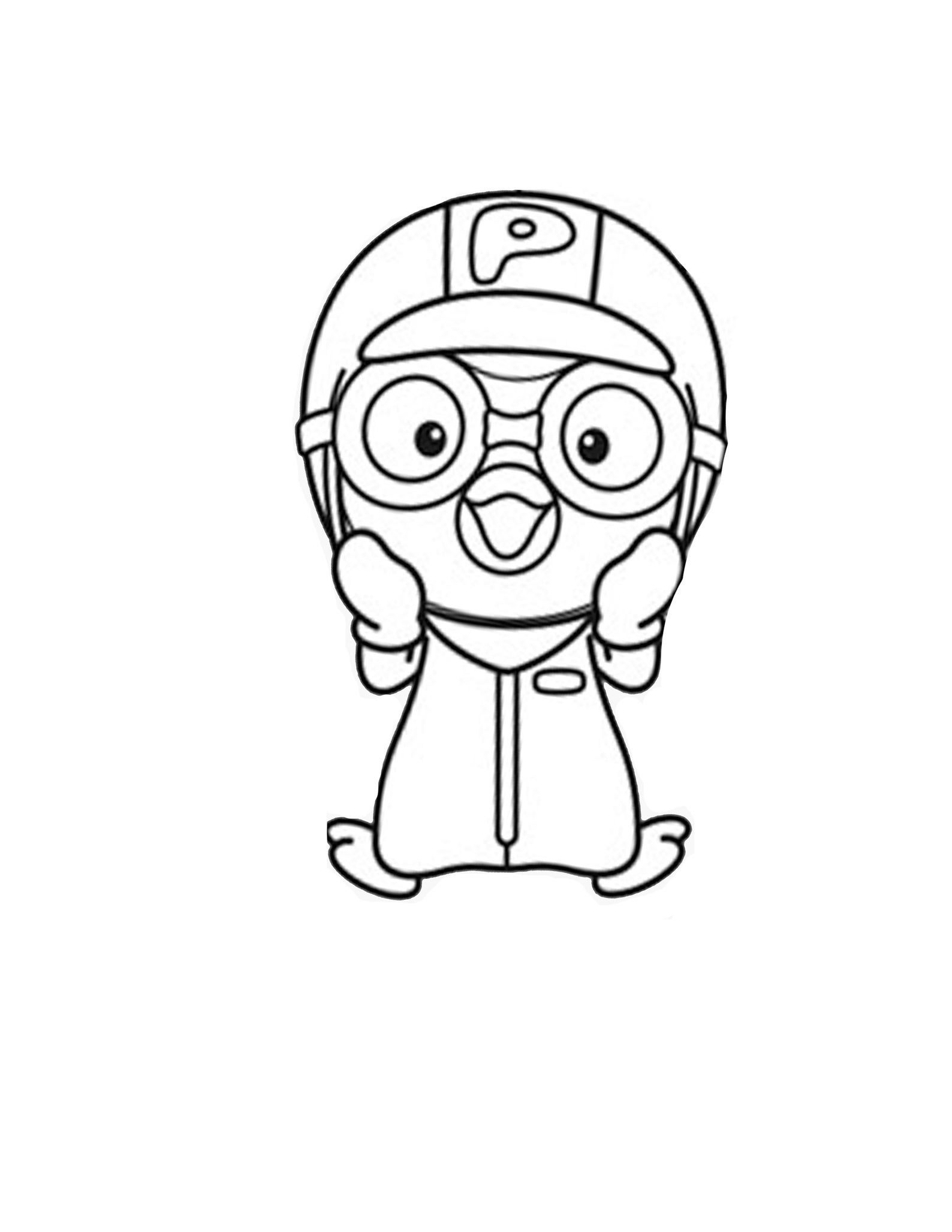 Pororo coloring pages for children of all ages | Etsy