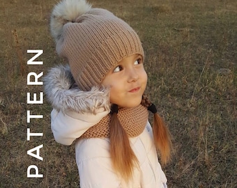 Knitting pattern Universal hat Eng Language