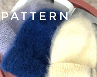 Knit Hat  pdf english pattern