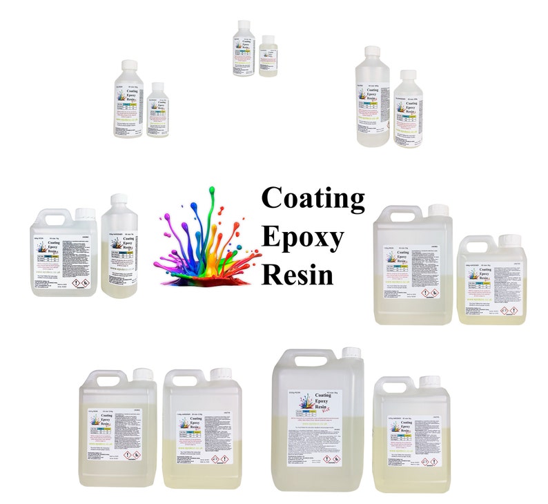 Epoxy Resin Starter Kit Clear Art Low Viscosity UV Resistant Etsy