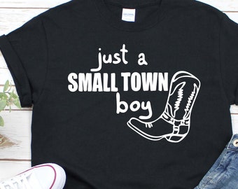 Small Town Boy Svg - Etsy