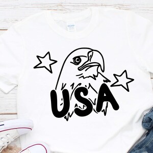USA svg、7 月 4 日の Svg、アメリカ svg、Cricut および Silhouette 用の愛国的な Svg ファイル、独立記念日 Svg