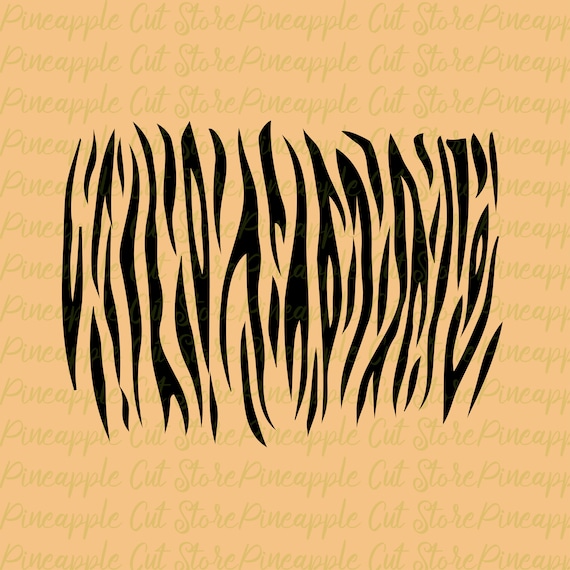 Tiger Print Svg Tiger Stripes Svg Tiger Stripes Vector File - Etsy Finland