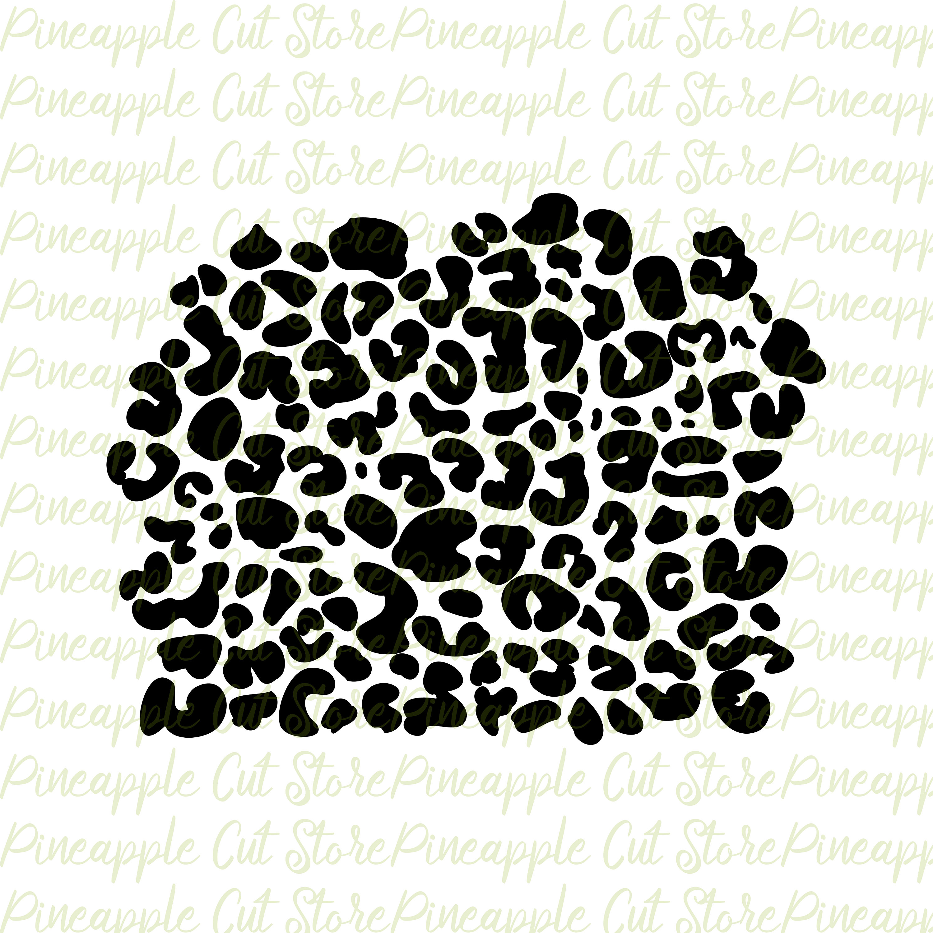 Leopard Print Svg Leopard Pattern Svg Leopard Vector File - Etsy