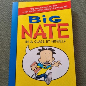Book:  Big Nate In a Class by Himself   By Lincoln Peirce