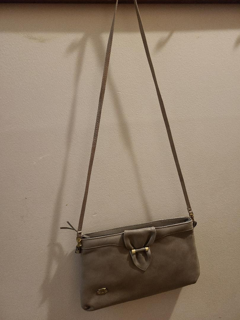 Sac à Main Vintage Étienne Aigner En Cuir Bordeaux - Porté Épaule - Occasion Bon État