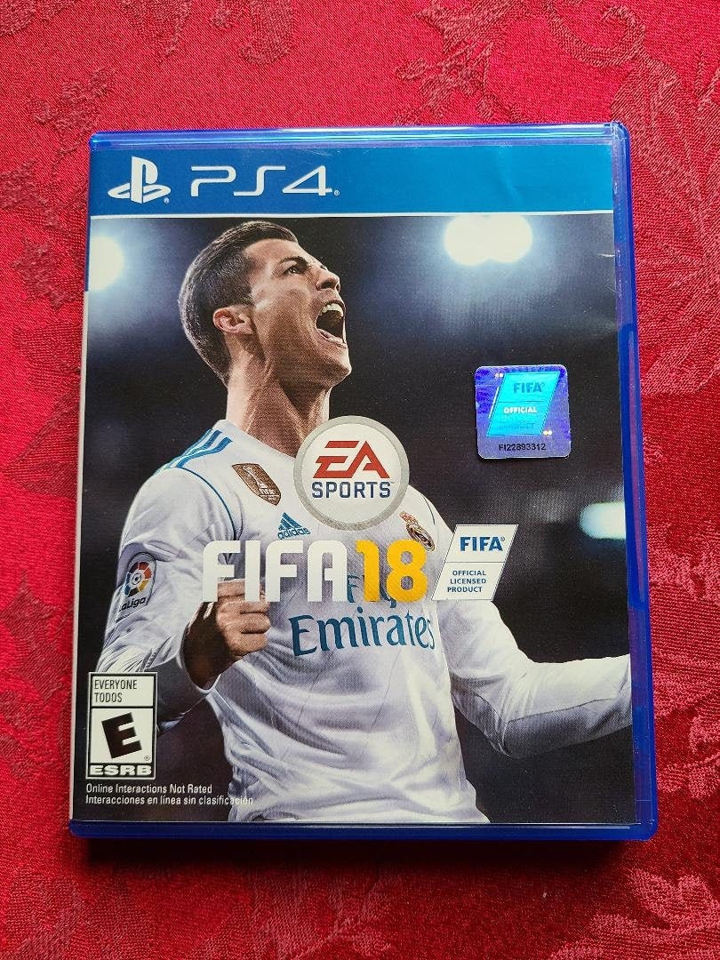PS4 FIFA 18 Video Game - Etsy