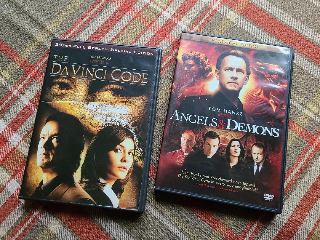 The Davinci Code / Angels and Demons Dvds Etsy