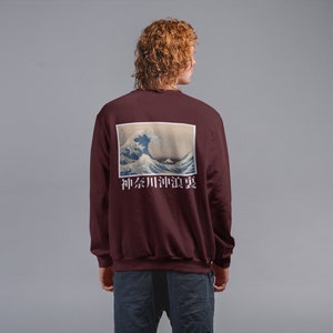 The Great Wave- Kanagawa Oki Nami Ura Japanese Ukiyoe Sweatshirt